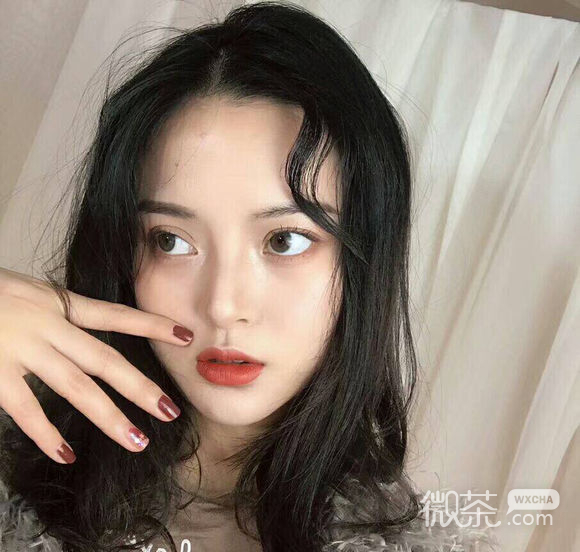 微信长发性感女生头像