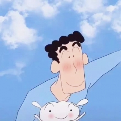 蜡笔小新系列微信情侣头像