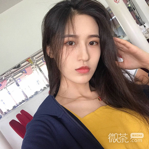 微信长发性感女生头像