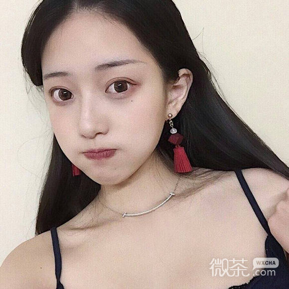 微信长发性感女生头像