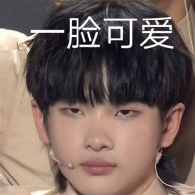 可爱带字的微信周震南表情包
