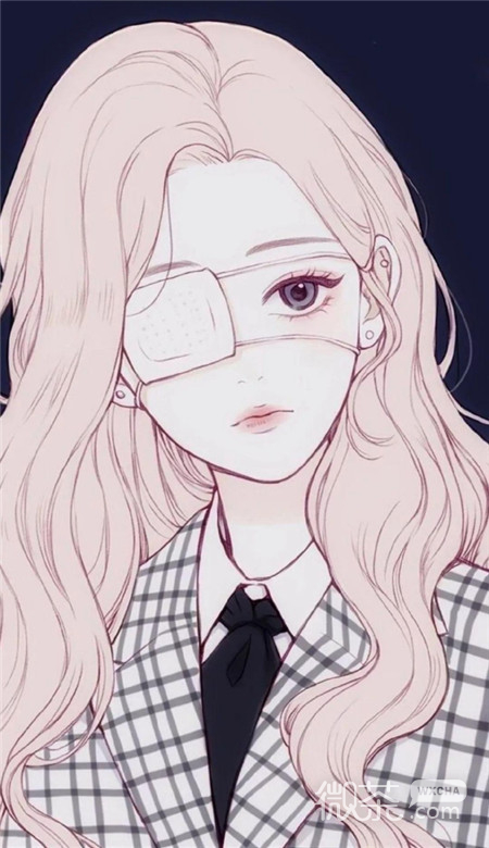唯美好看的微信二次元女生壁纸图片