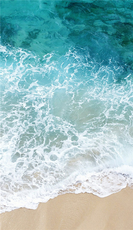 唯美好看的微信海滩风景壁纸图片