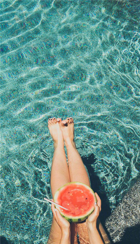 唯美好看的微信海滩风景壁纸图片