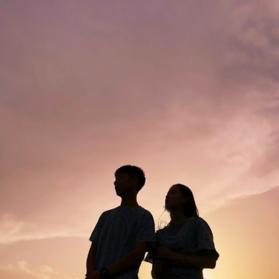 潮流时尚范的微信情侣头像