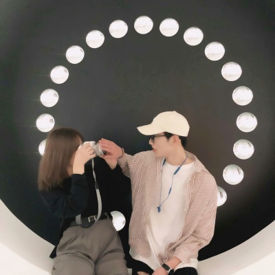 潮流时尚范的微信情侣头像