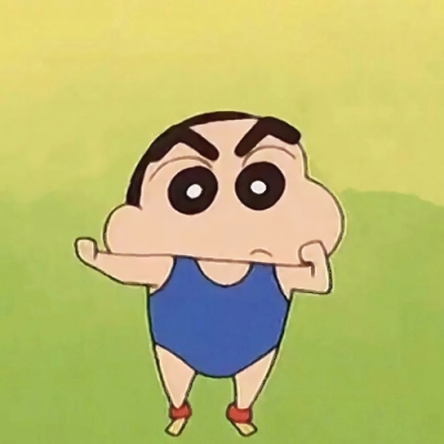 萌萌哒的微信蜡笔小新情侣头像