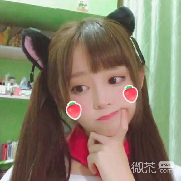 微信可爱清新女生头像