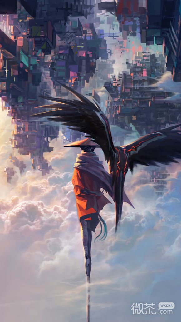 唯美梦幻插画手机壁纸