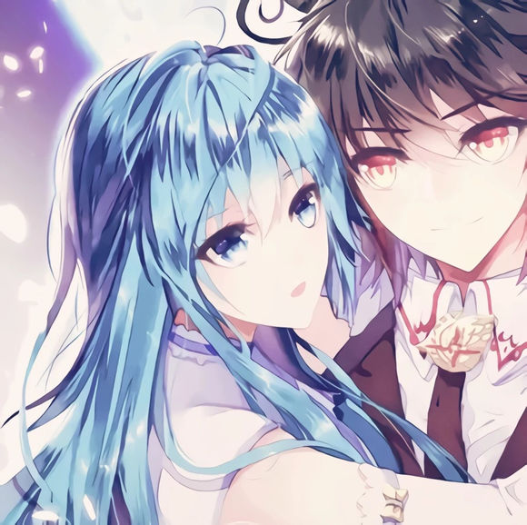 甜蜜动漫情侣头像