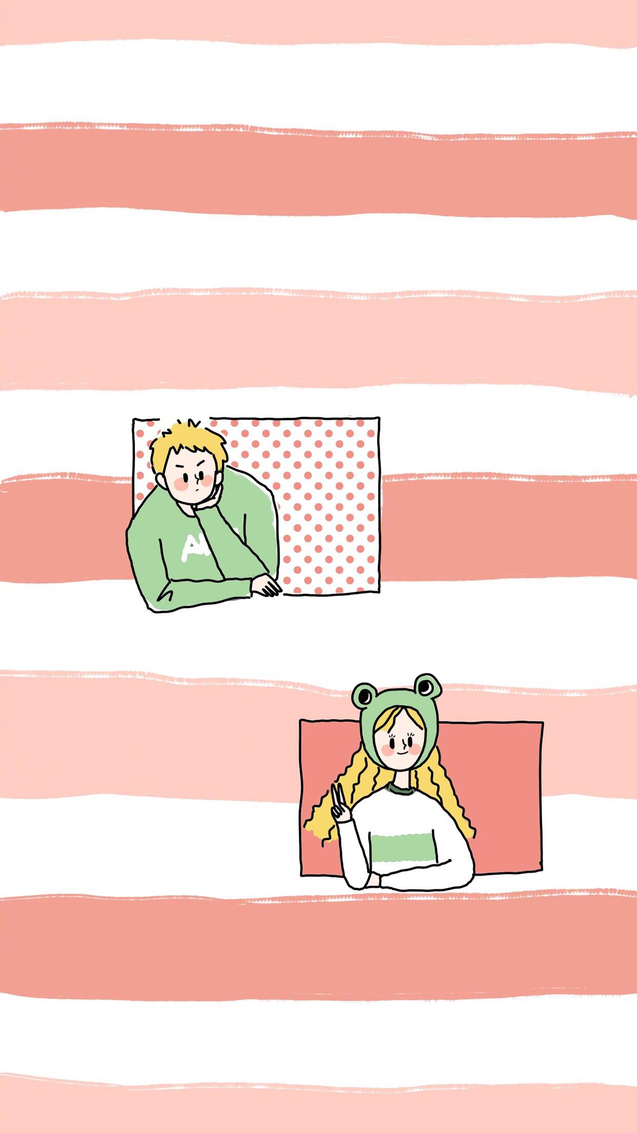 个性创意的微信情侣壁纸图片