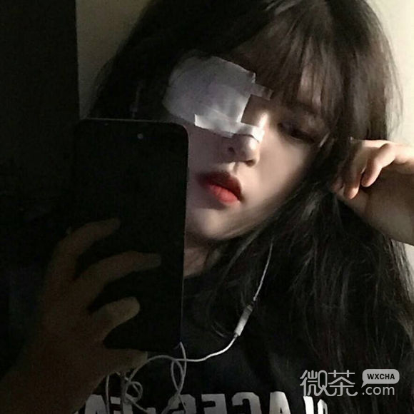 微信伤感冷酷时尚女生头像