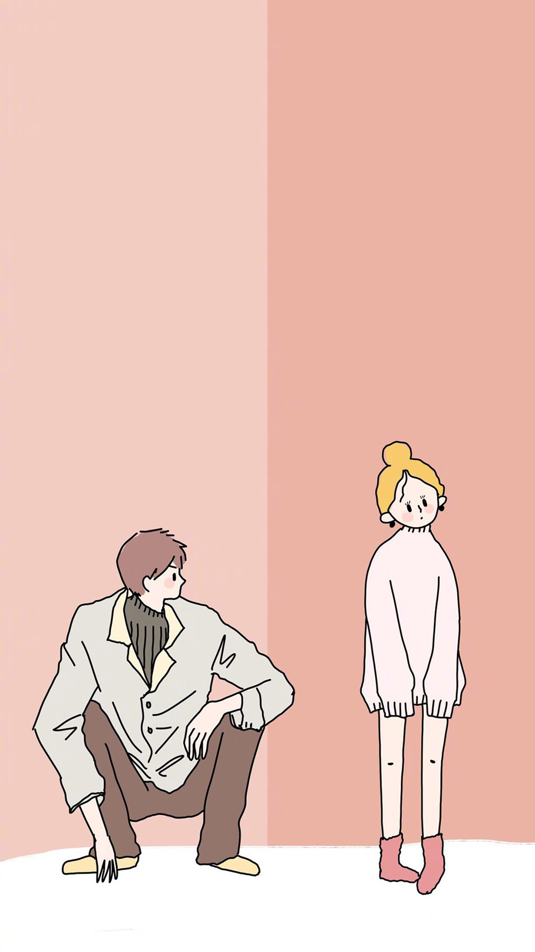 个性创意的微信情侣壁纸图片