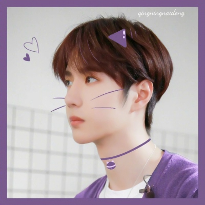 帅气男神王一博系列微信头像套图