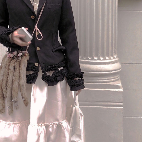 清新可爱长发女生头像