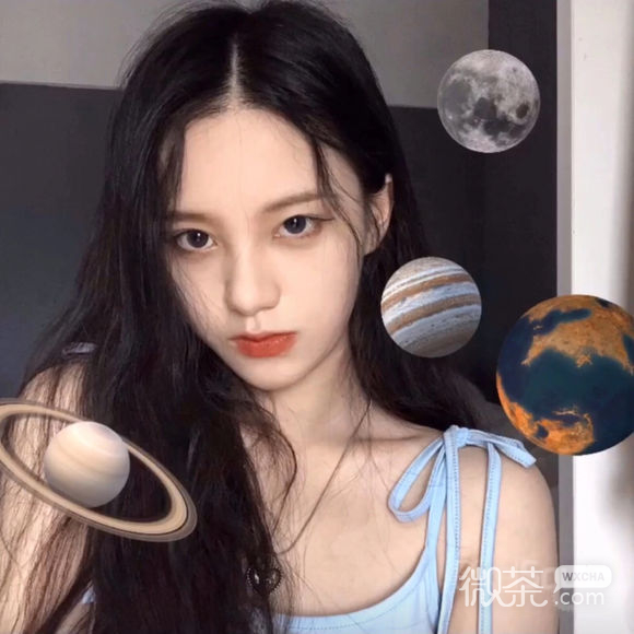 冷酷时尚性感女生头像