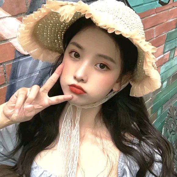 微信软妹长发女生头像