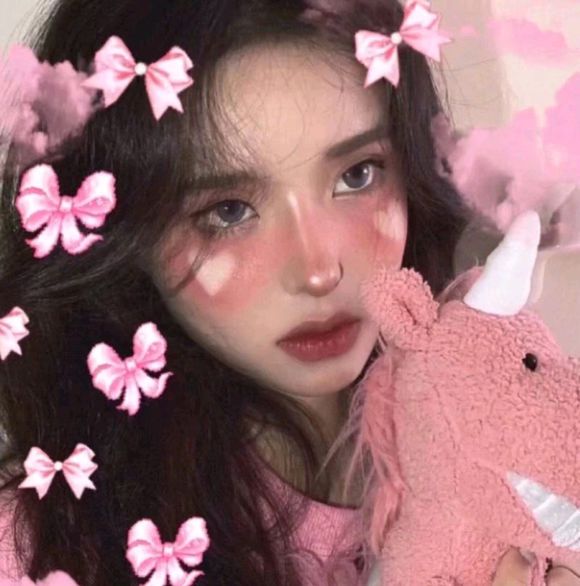 微信软妹长发女生头像