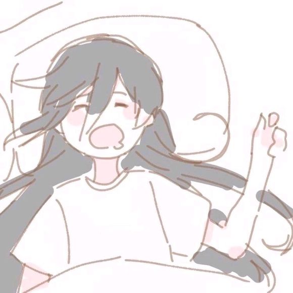 粉色简约可爱情侣头像