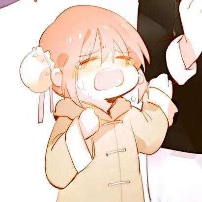 粉色简约可爱情侣头像