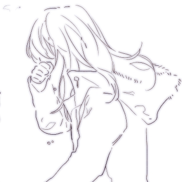 粉色简约可爱情侣头像