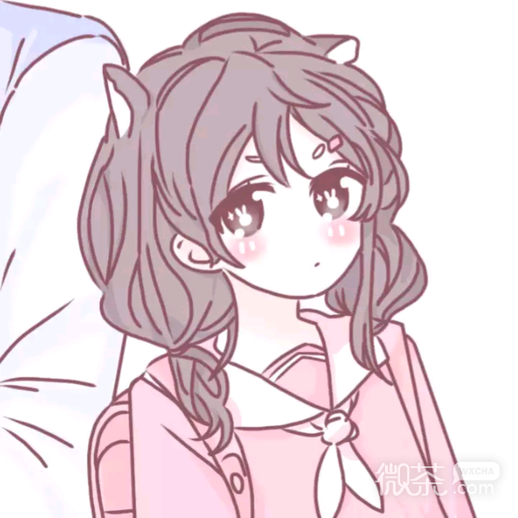 二次元甜蜜情侣头像