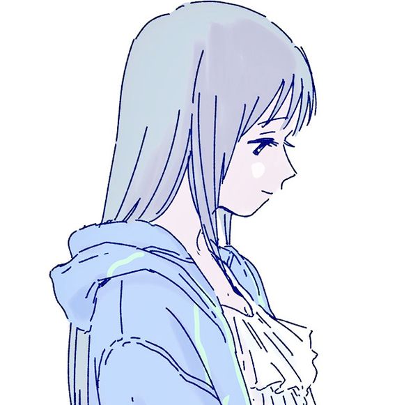 粉色简约可爱情侣头像