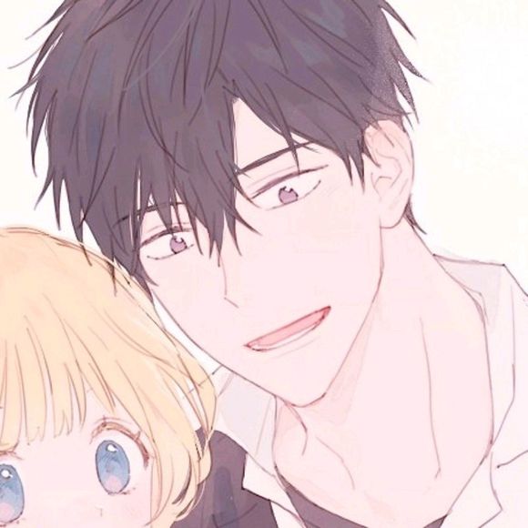 可爱动漫情侣头像