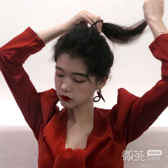 微信时尚唯美阳光女生头像