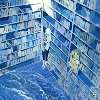 文艺小清新风格的微信漫画女生头像