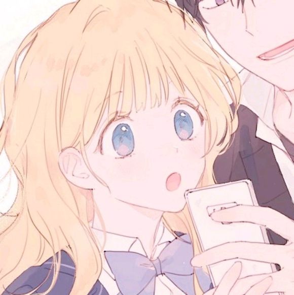 可爱动漫情侣头像