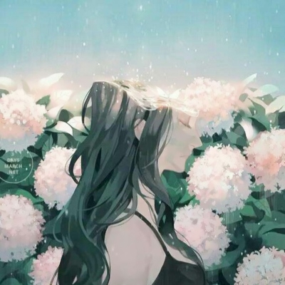 文艺小清新风格的微信漫画女生头像