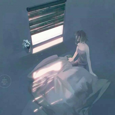 文艺小清新风格的微信漫画女生头像