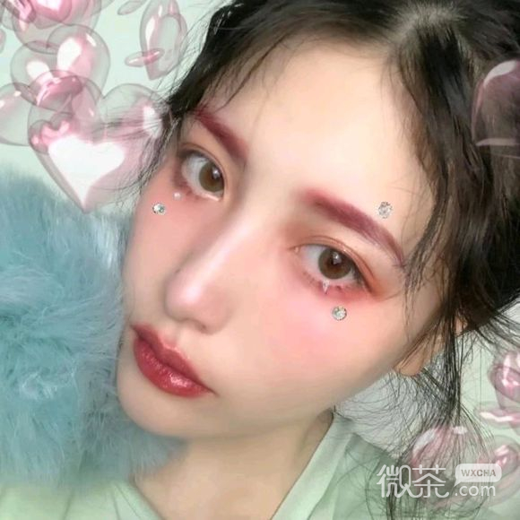 小清新阳光性感女生头像
