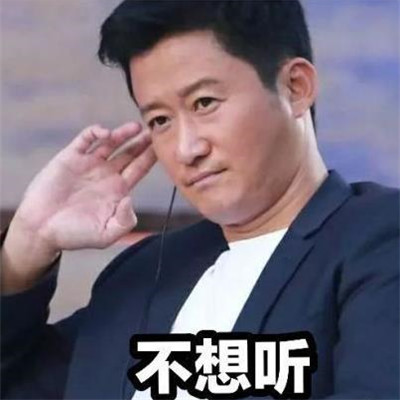 恶搞带字的微信吴京表情包