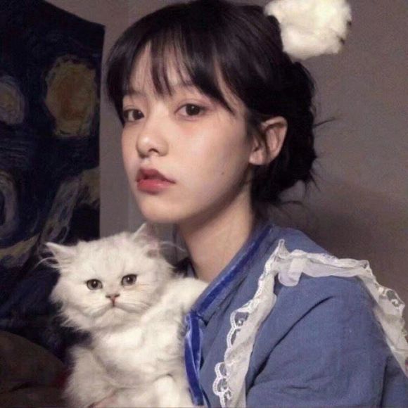 清新气质好看女生头像