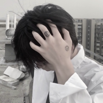 颓废伤感非主流的微信男生头像