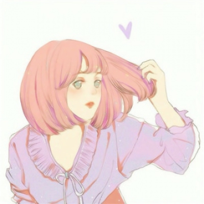 可爱萌萌哒的微信手绘女生头像