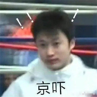 恶搞带字的微信吴京表情包