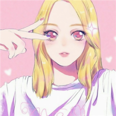 可爱萌萌哒的微信手绘女生头像