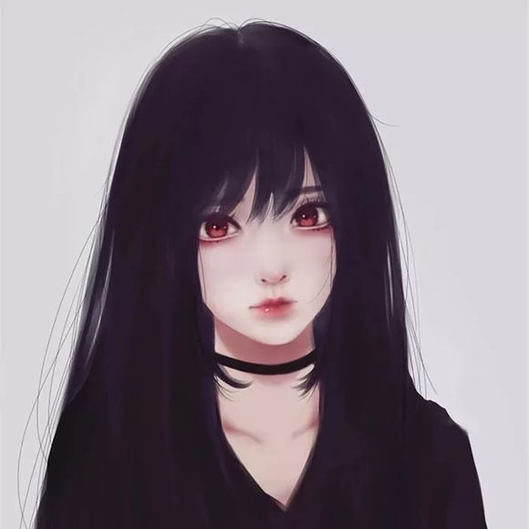 清新好看动漫女生头像