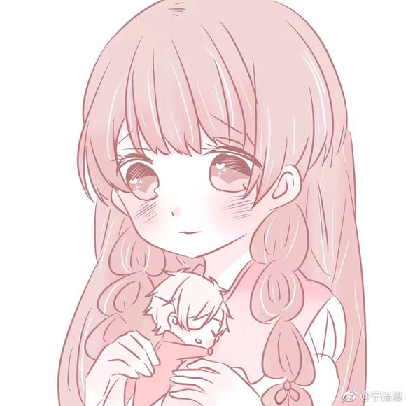 清新好看动漫女生头像