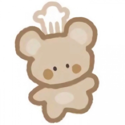 可爱卡通风格的微信动物情侣头像