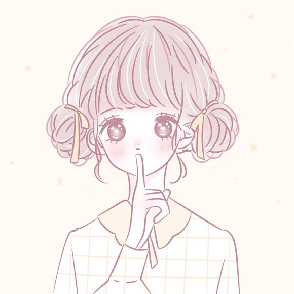 清新好看动漫女生头像