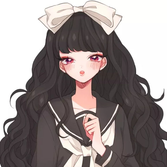 清新好看动漫女生头像