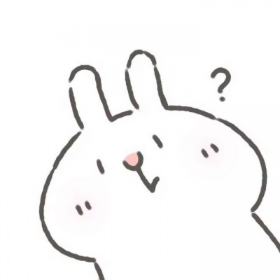 可爱卡通风格的微信动物情侣头像