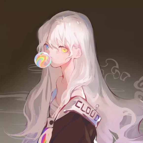 清新好看动漫女生头像