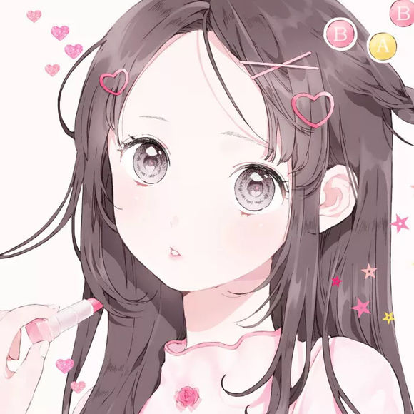 微信唯美好看动漫女生头像