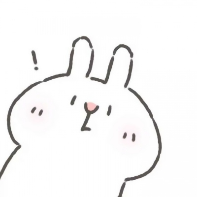 可爱卡通风格的微信动物情侣头像