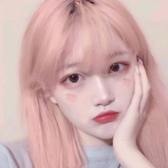 微信可爱简约女生头像